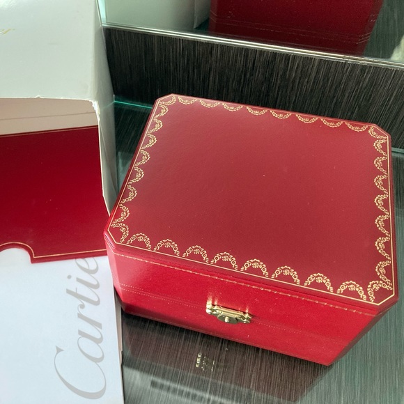 Cartier watch tank solo limited edition orange - Picture 8 of 9